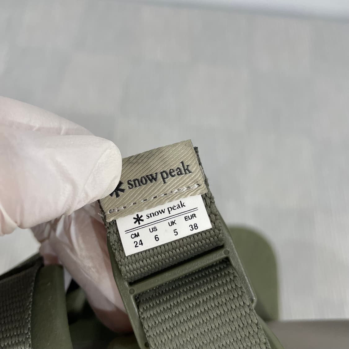 662) 스노우피크 카키 슬라이드 슬리퍼 240mm 상품이미지8