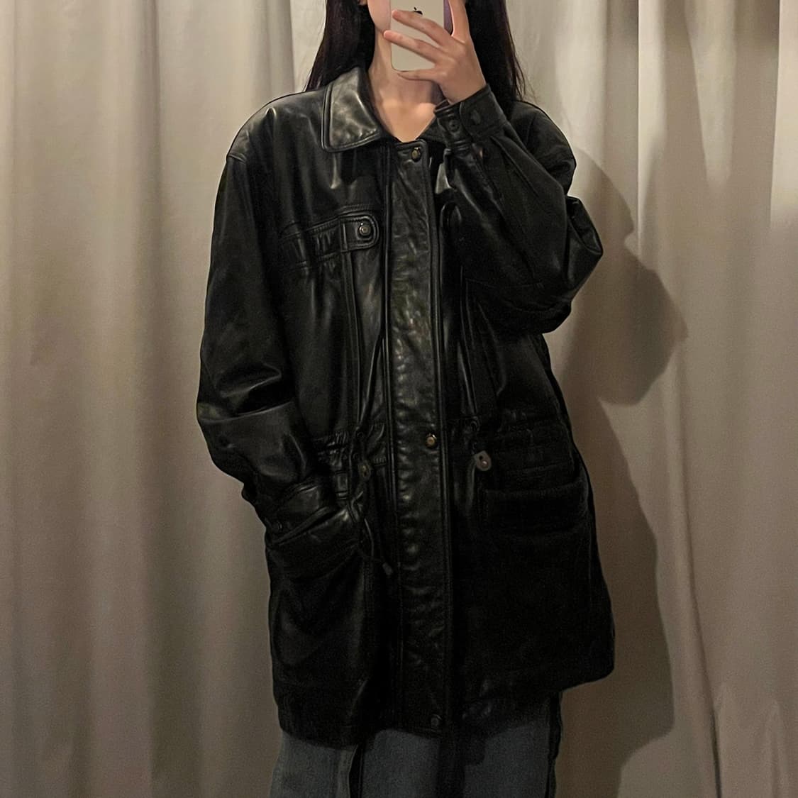 빈티지 양가죽 자켓 상품이미지1