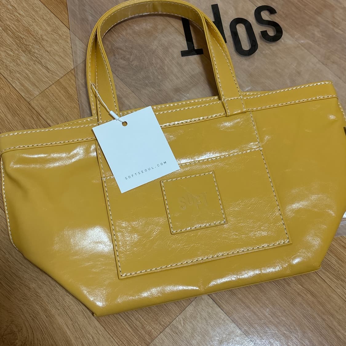 소프트서울 마켓백 옐로우 (1회착) 상품이미지3