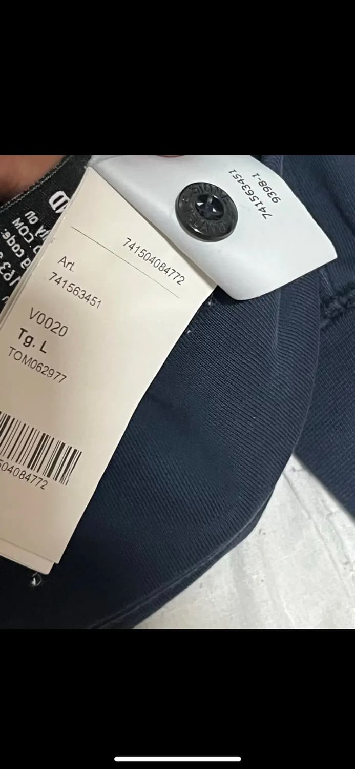 스톤아일랜드 맨투맨 21ss L 네이비 상품이미지4