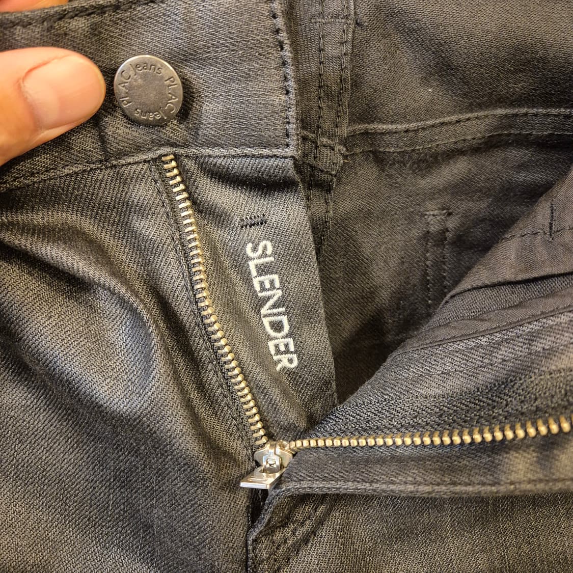 32인치 플랙진 SLENDER 슬림핏 코팅청바지 상품이미지4