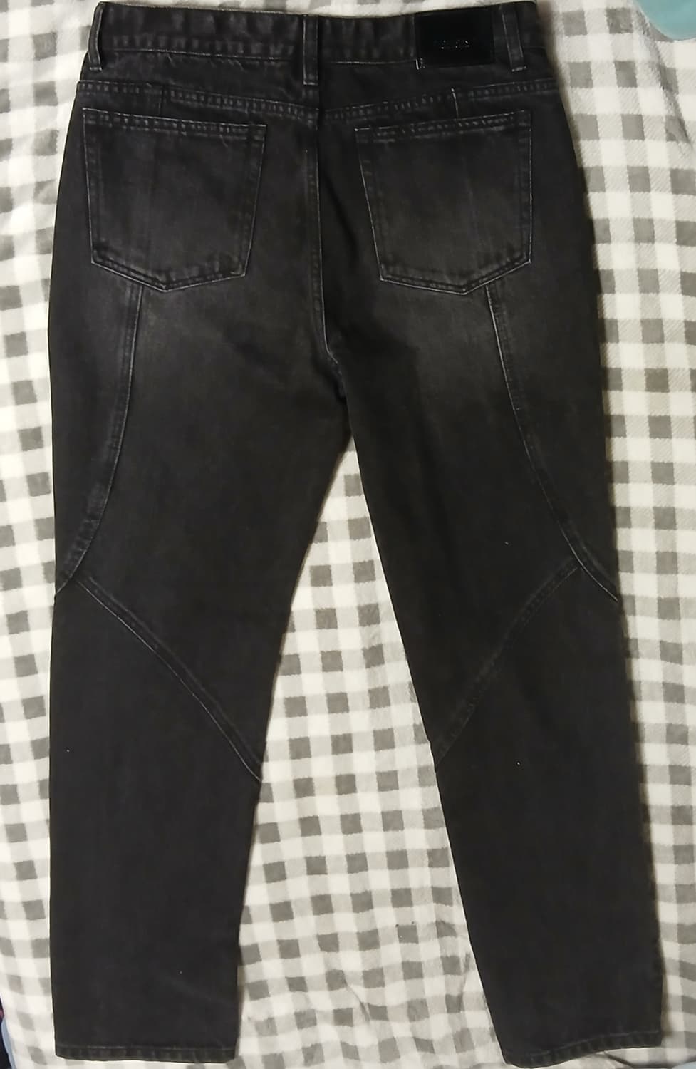 피스워커 블랙 데님 팬츠 L 상품이미지5