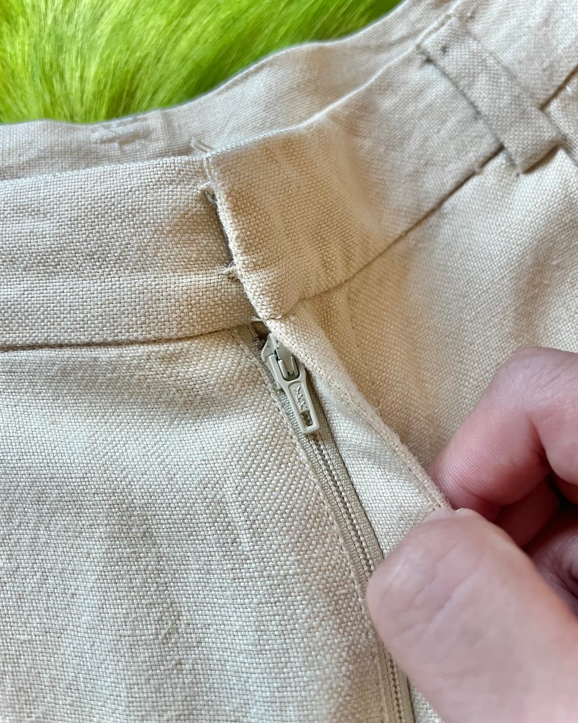 90-00s Ralph Lauren One-Tuck Linen Pants 상품이미지6