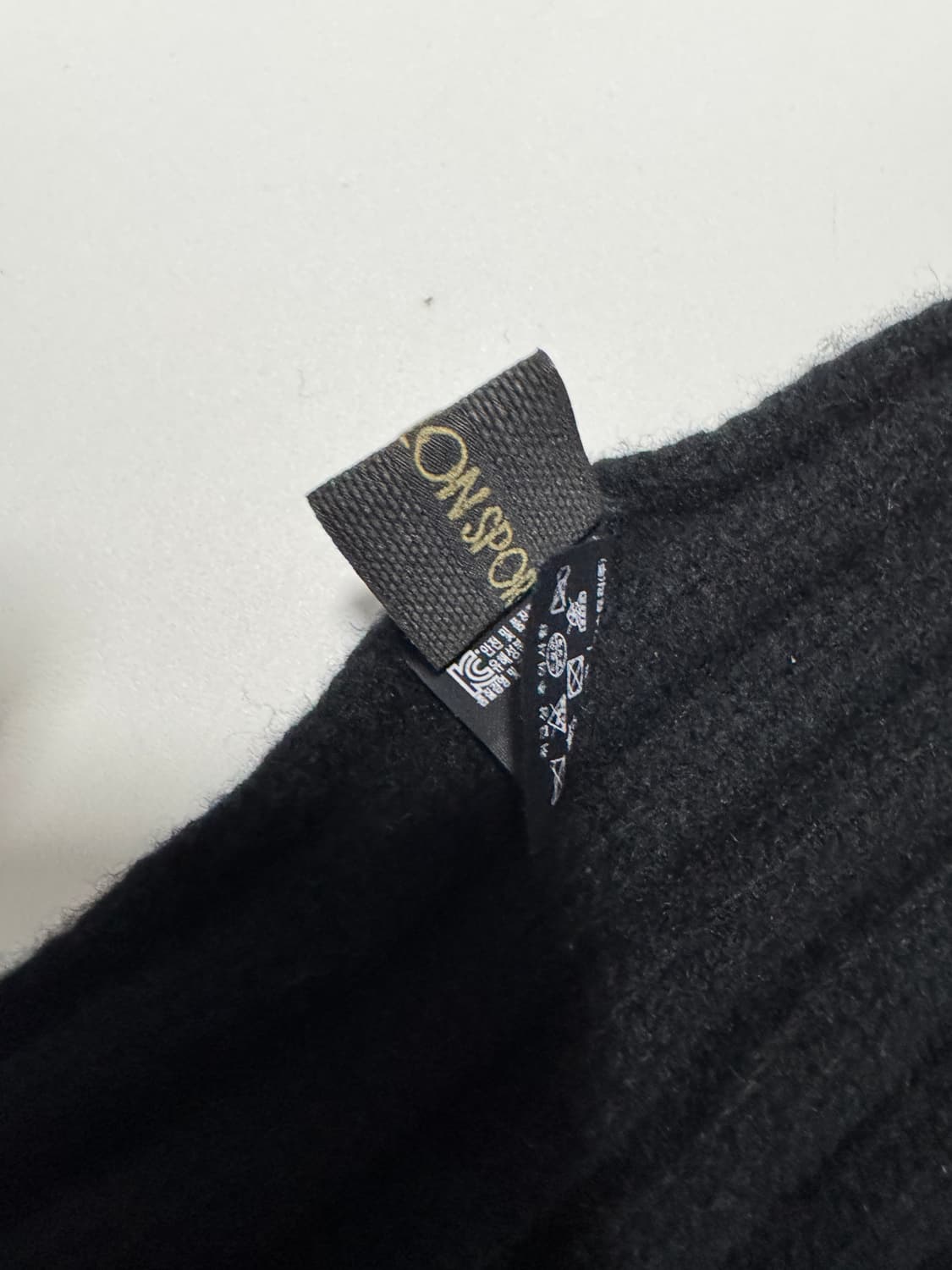 코오롱 스포츠 캐시미어 혼용 펭귄 귀여운 골찌 머플러 상품이미지3