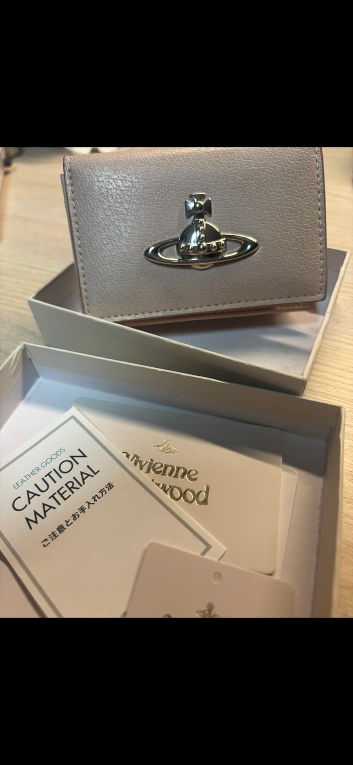 비비안웨스트우드 핑크 은장 지갑 상품이미지3