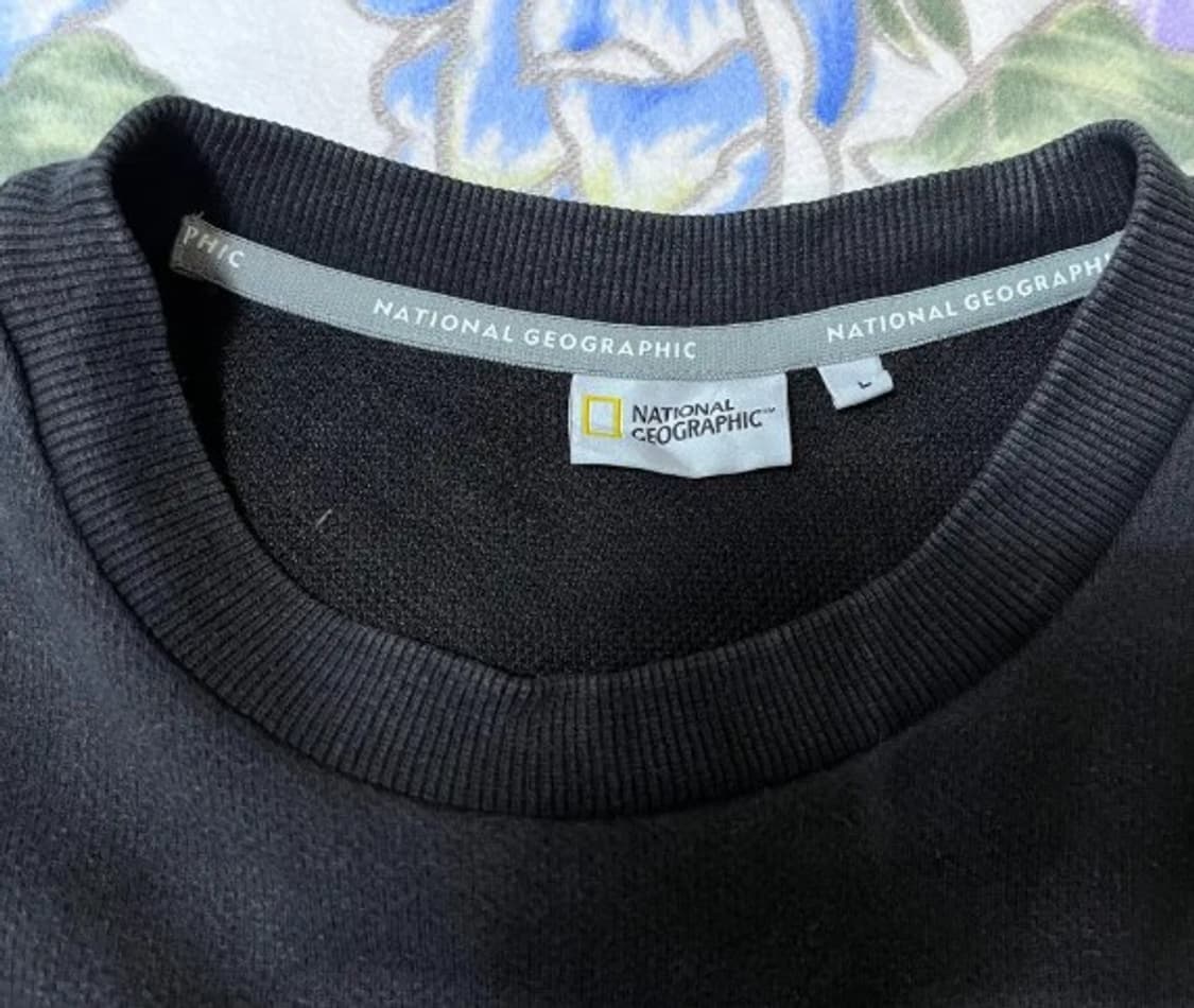 내셔널지오그래픽 남성 라운드맨투맨티셔츠 L사이즈 상품이미지5
