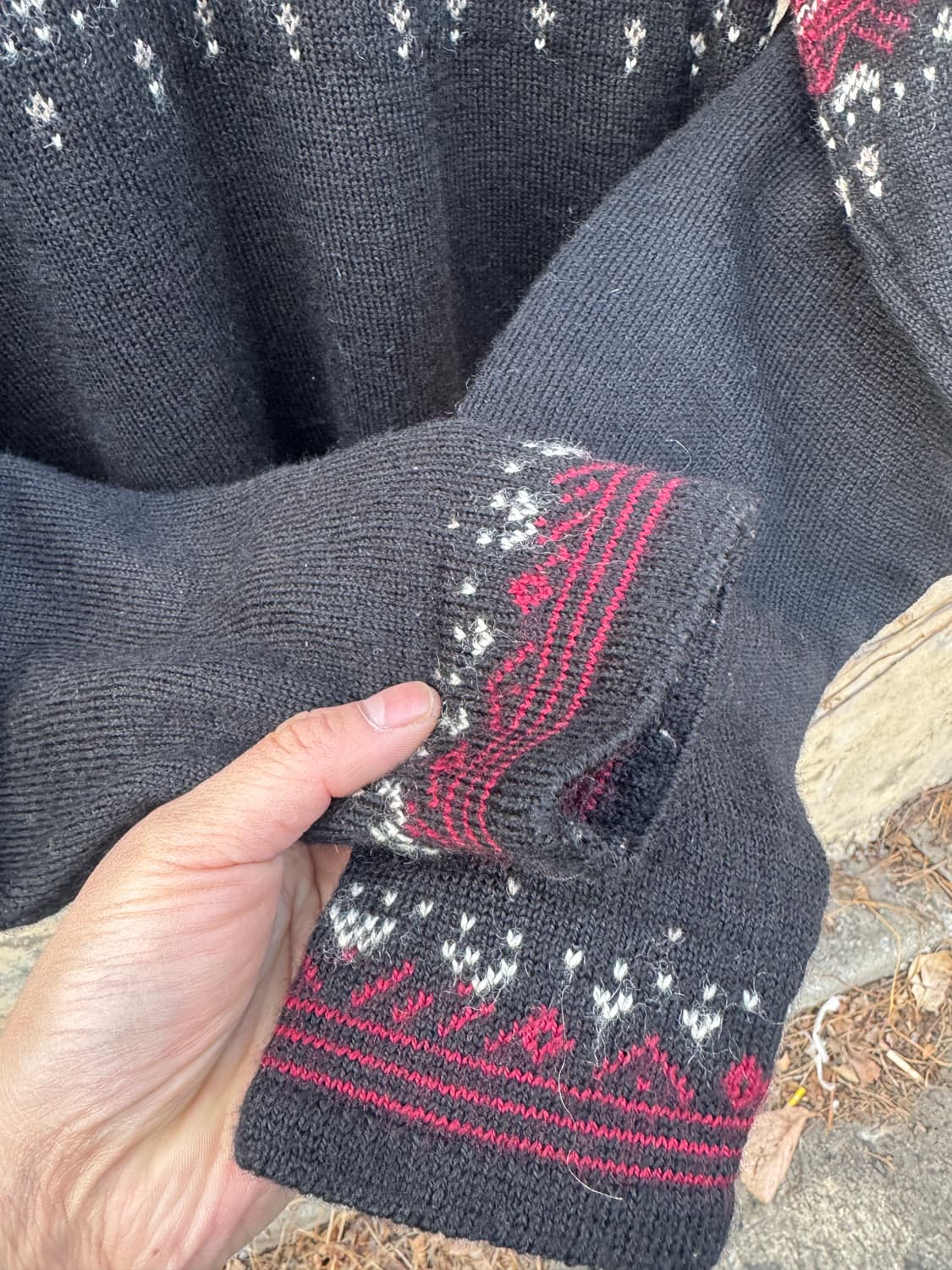 Dale made in norway 노르딕 패턴 니트 m 상품이미지6