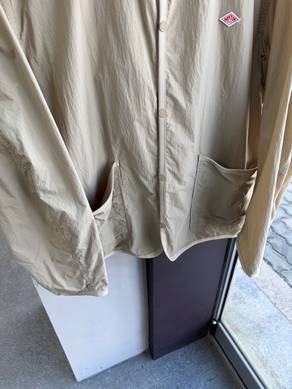 105/ 단톤 23SS 나일론 터서 자켓 상품이미지5