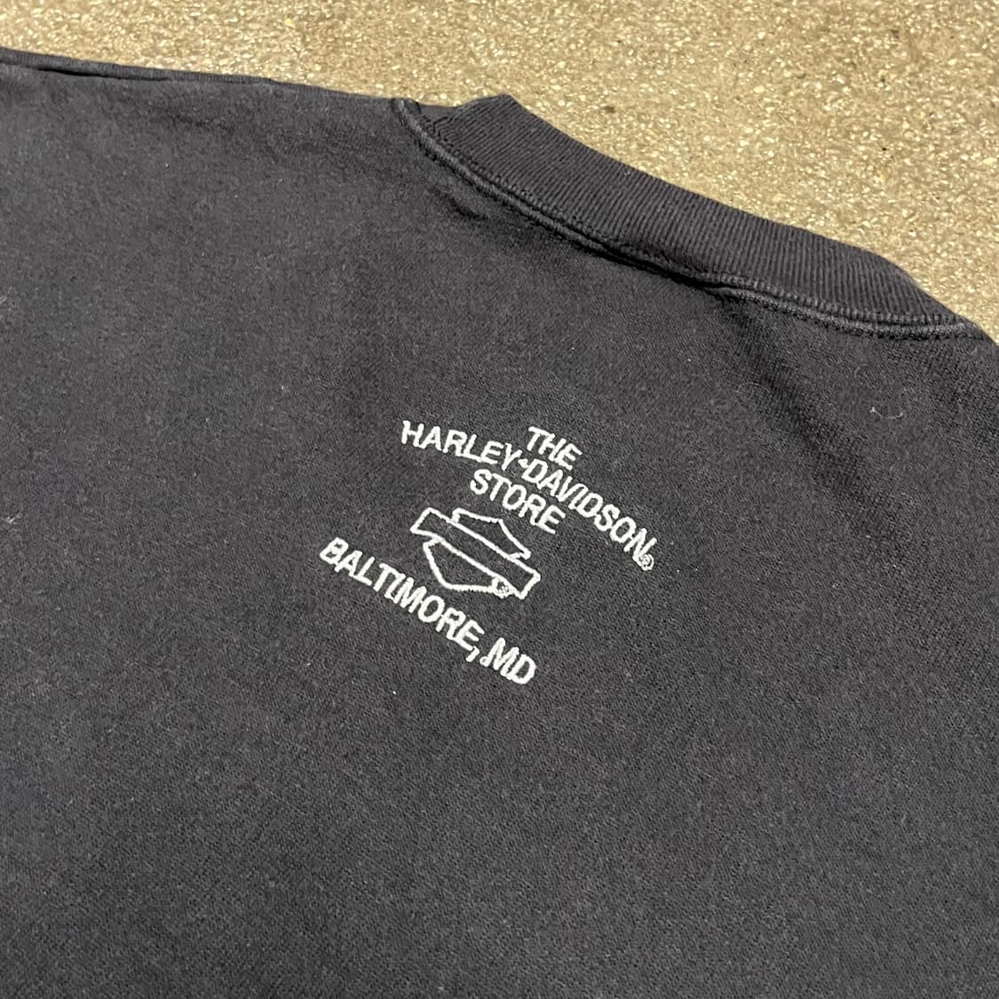 00s 할리데이비슨 자수 로고 맨투맨 (100) 상품이미지4