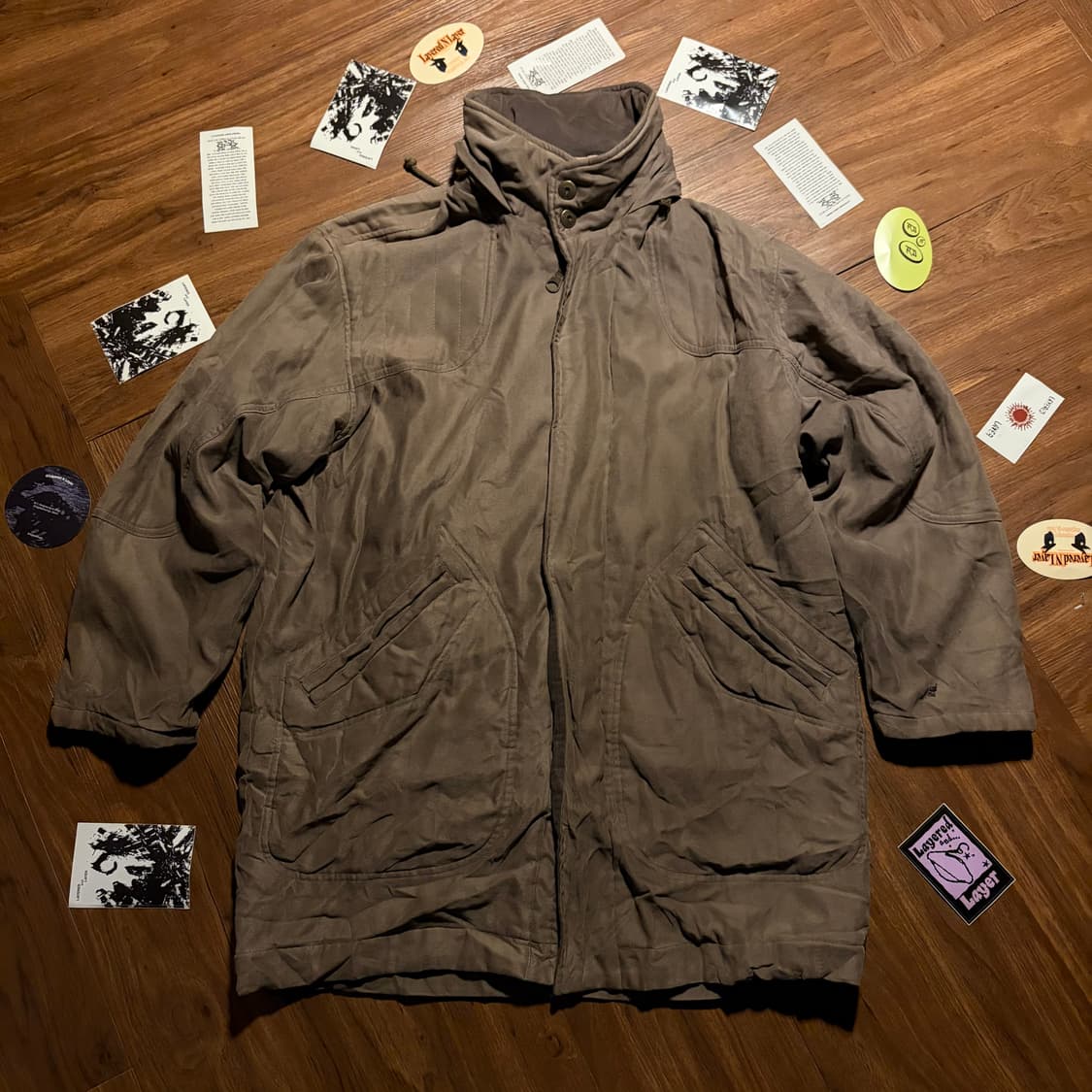 CHRISTIAN DIOR MONSIEUR BROWN ZIPUP COAT 상품이미지3