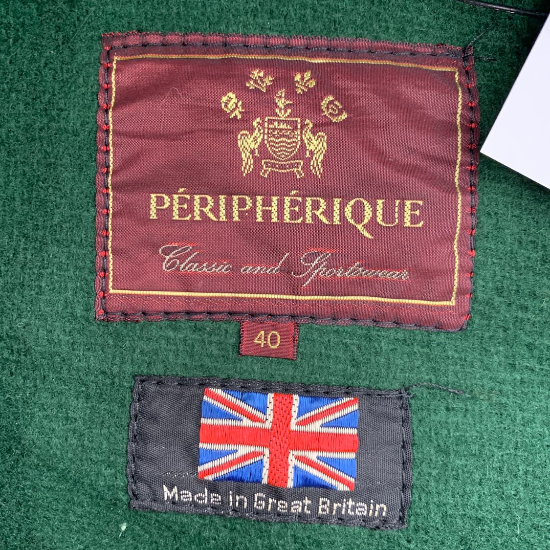 PERIPHERIQUE 잉글랜드 빈티지 더플 코트 1721 상품이미지4