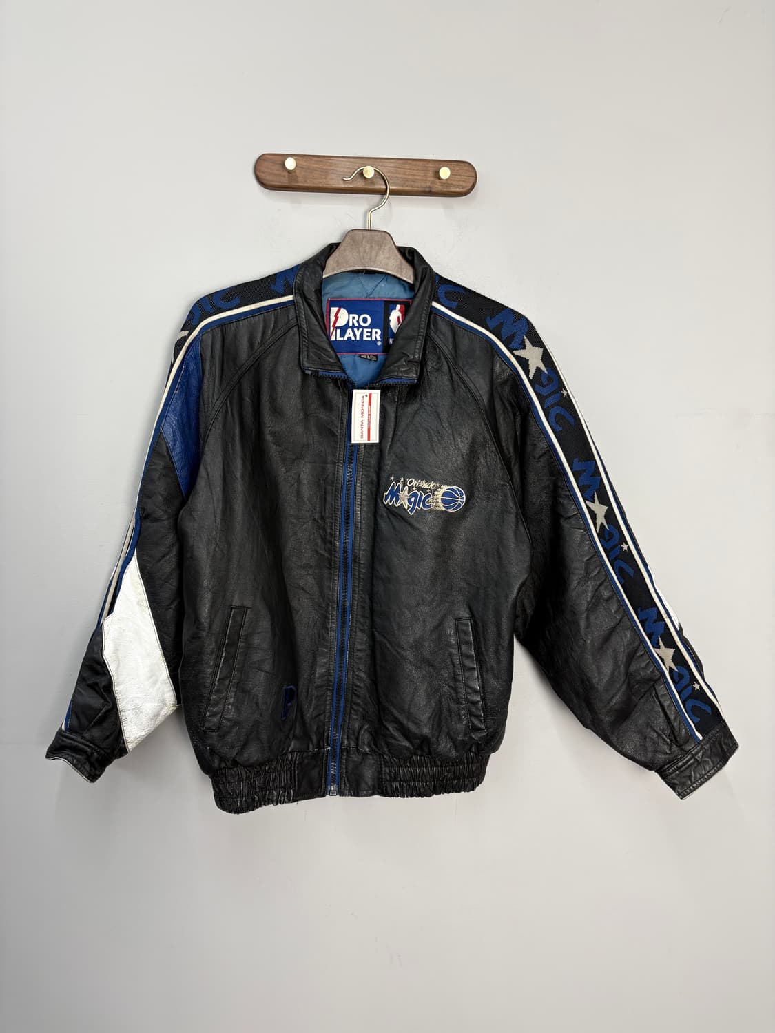 프로플레이어 NBA 올랜도매직 올드스쿨 레더 자켓 A3619 상품이미지2