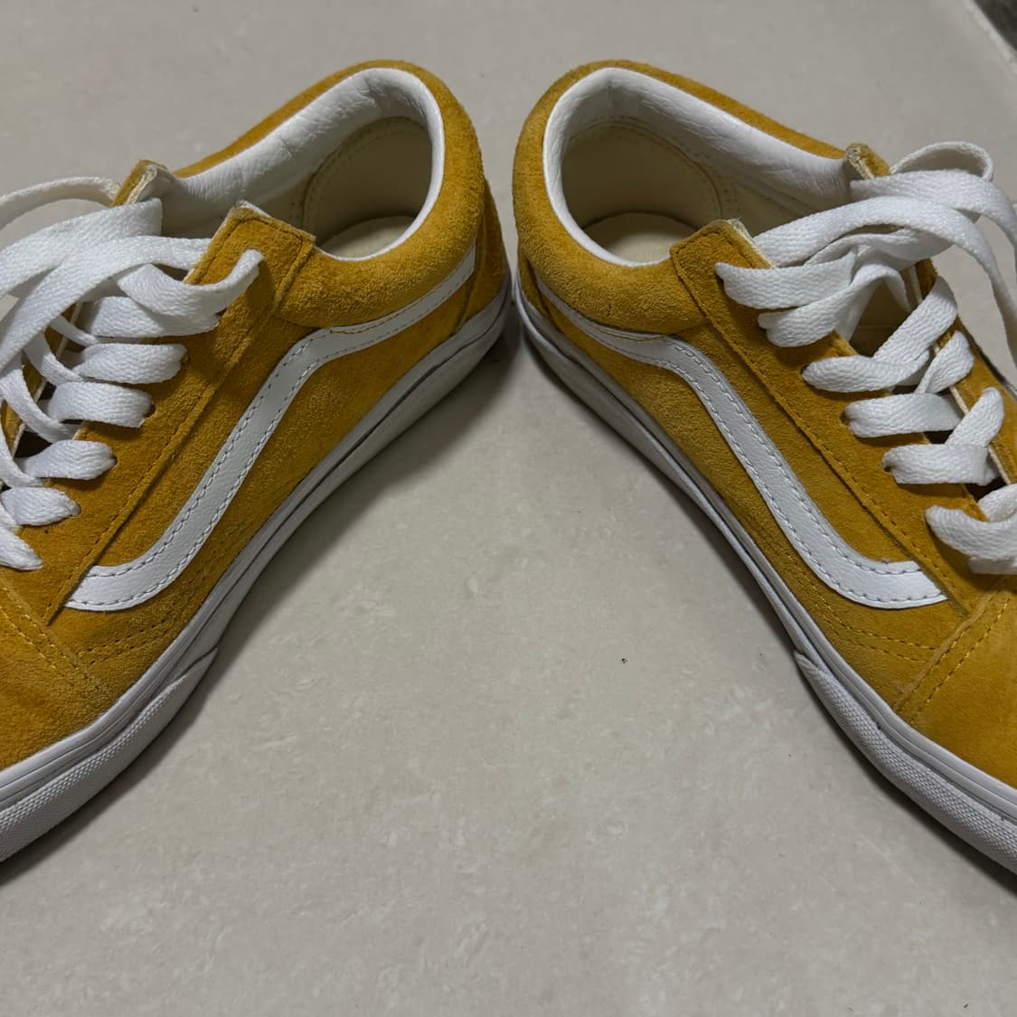 vans 반스 올드스쿨 스웨이드 머스타드 옐로우 230 상품이미지6