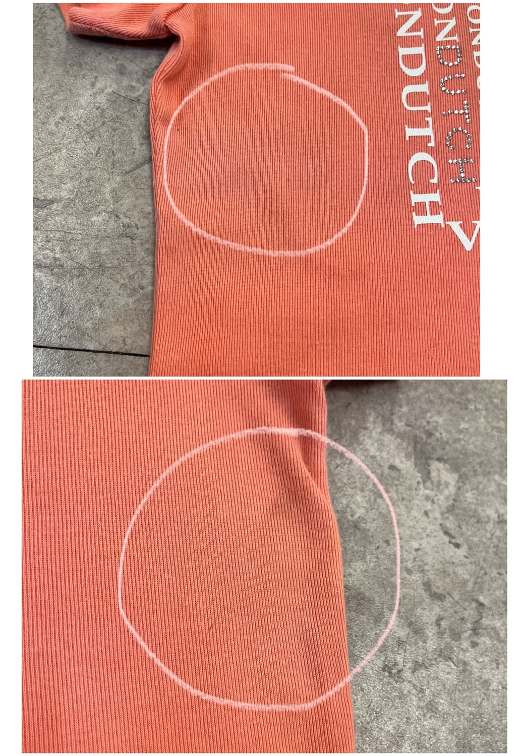 본더치 반팔티 핑크 95 #csz3854 상품이미지7