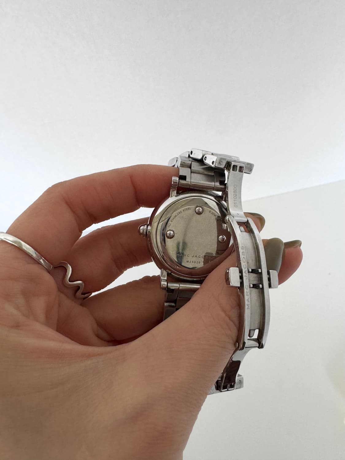 마크 제이콥스(Marc Jacobs) 실버 메탈 시계 상품이미지6