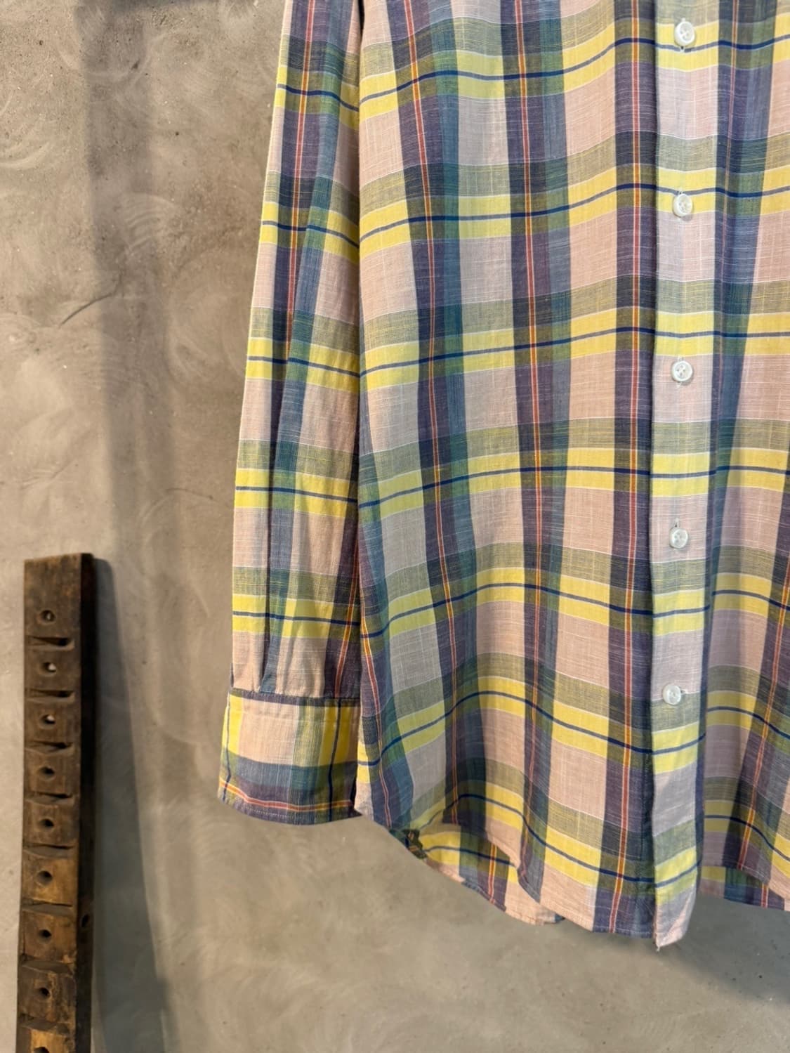 오리앙 마드라스 셔츠 100 상품이미지5