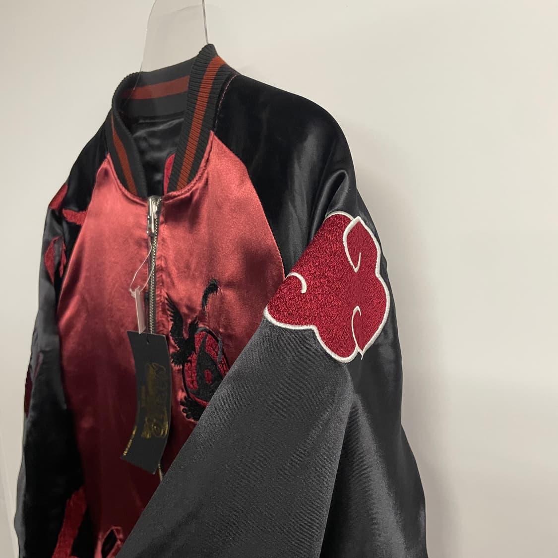  카라쿠리타마시 x 이타치 리버시블 자수 스카잔 자켓 상품이미지5