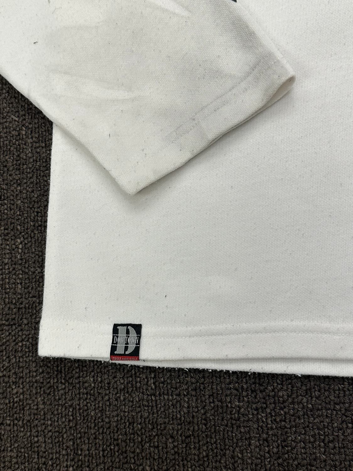 OS)DogTown 빈티지 그래픽 화이트 긴팔 상품이미지5