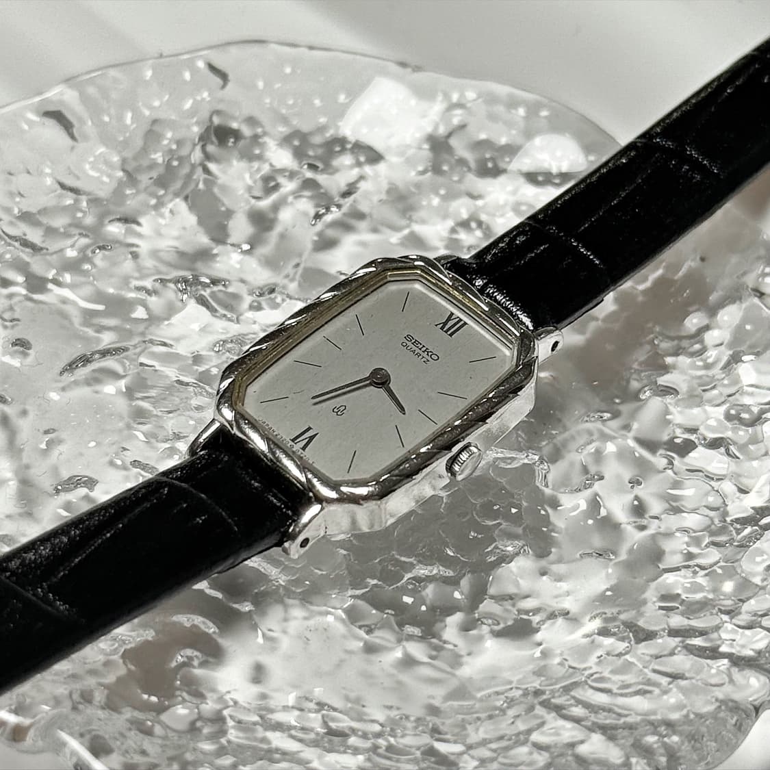 80's 90's 세이코 SEIKO 쿼츠 클래식 스퀘어토 시계 상품이미지7