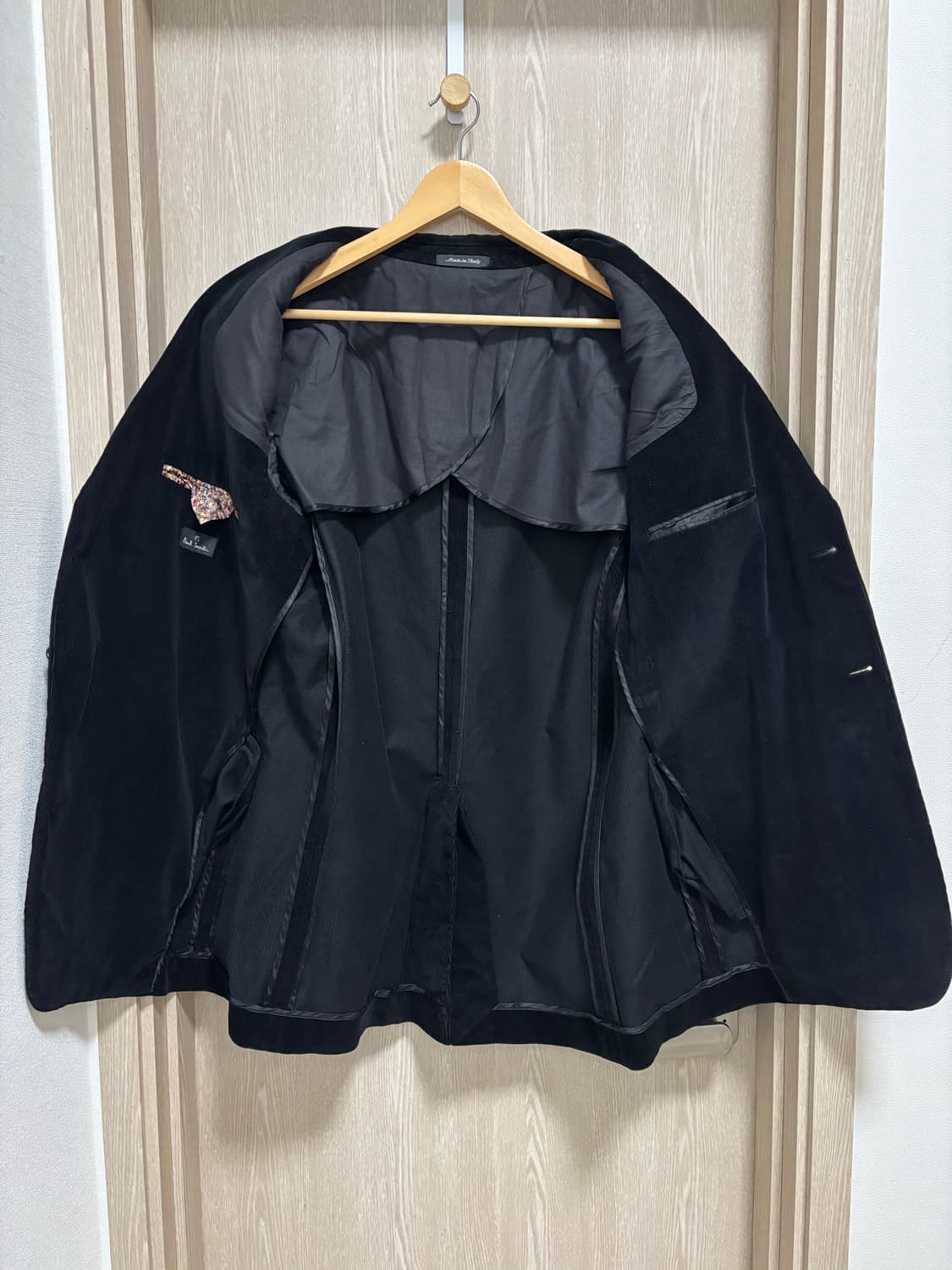 폴스미스 코듀로이 자켓42(넉넉한105)/블랙 상품이미지4