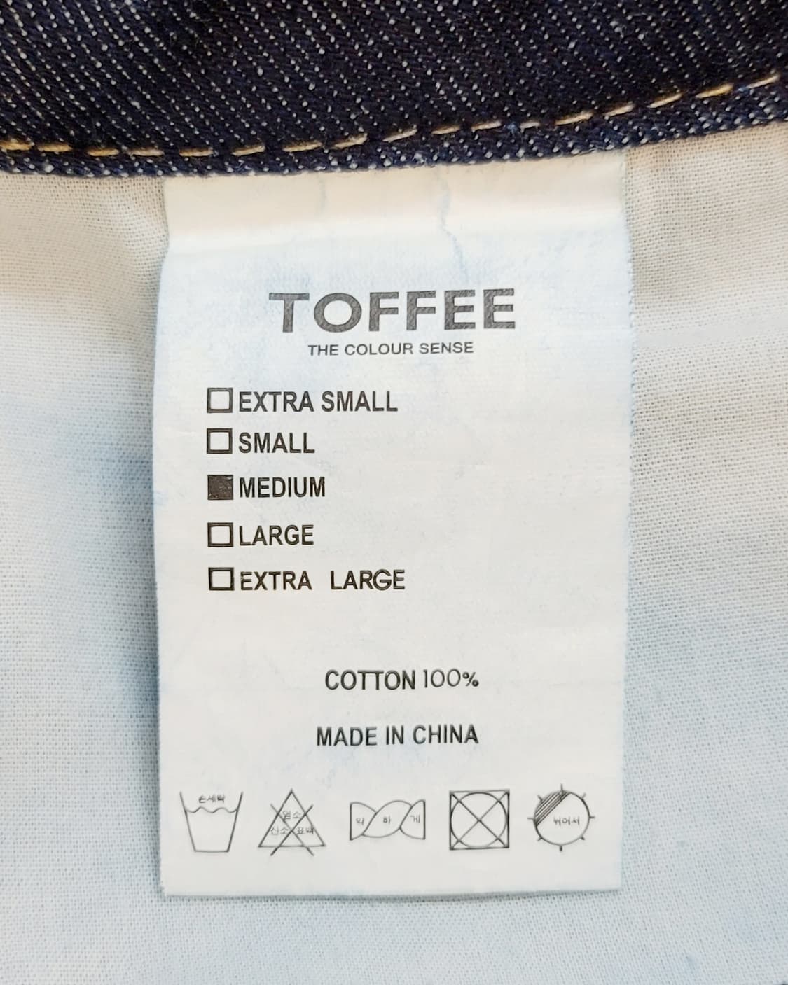 토피(TOFFEE) 카펜터 와이드 데님팬츠 판매 상품이미지7