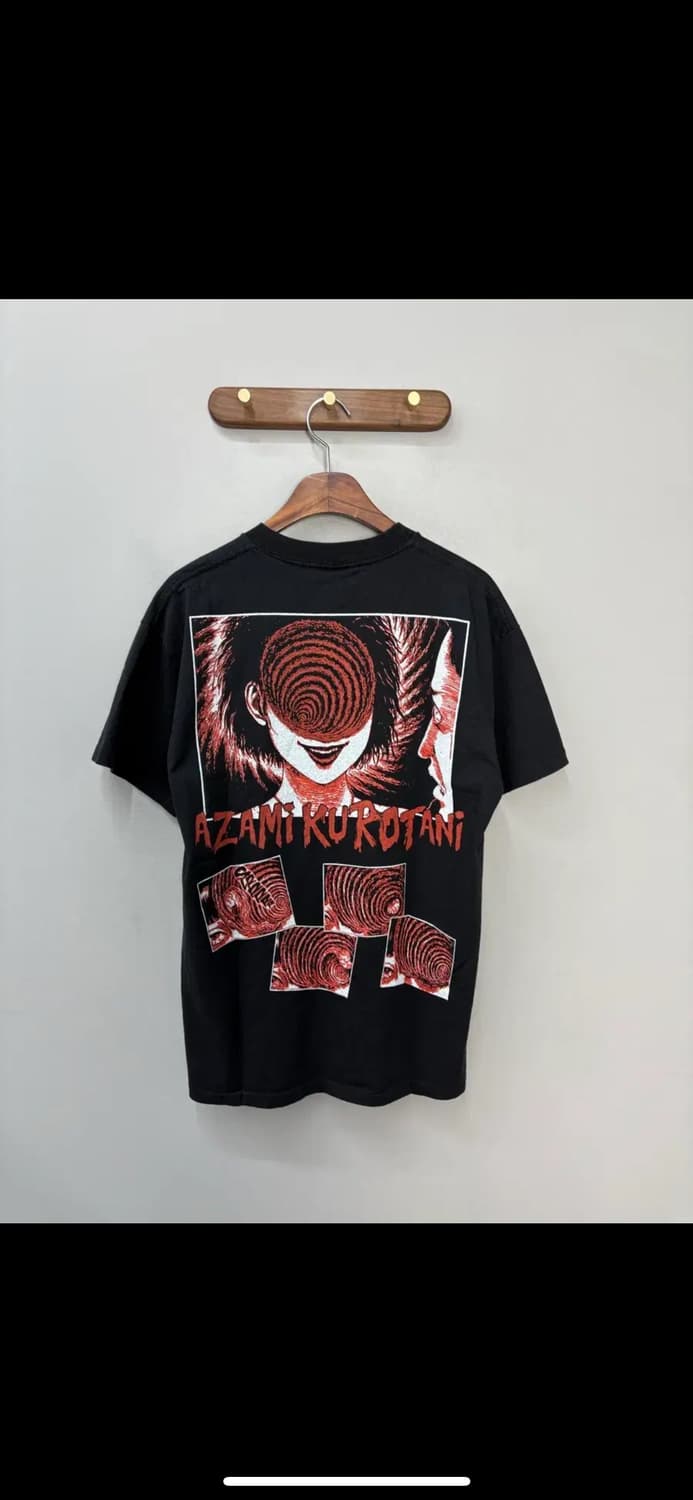 이토준지 빈티지 소용돌이 애니 반팔 H1616 상품이미지4