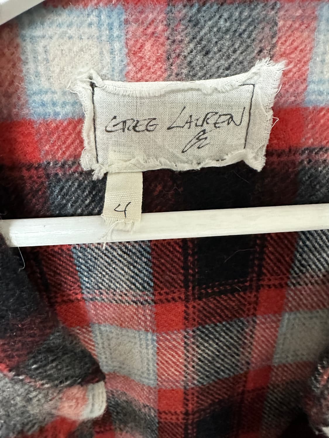 그렉로렌 50/50 울 플란넬 자켓 상품이미지5