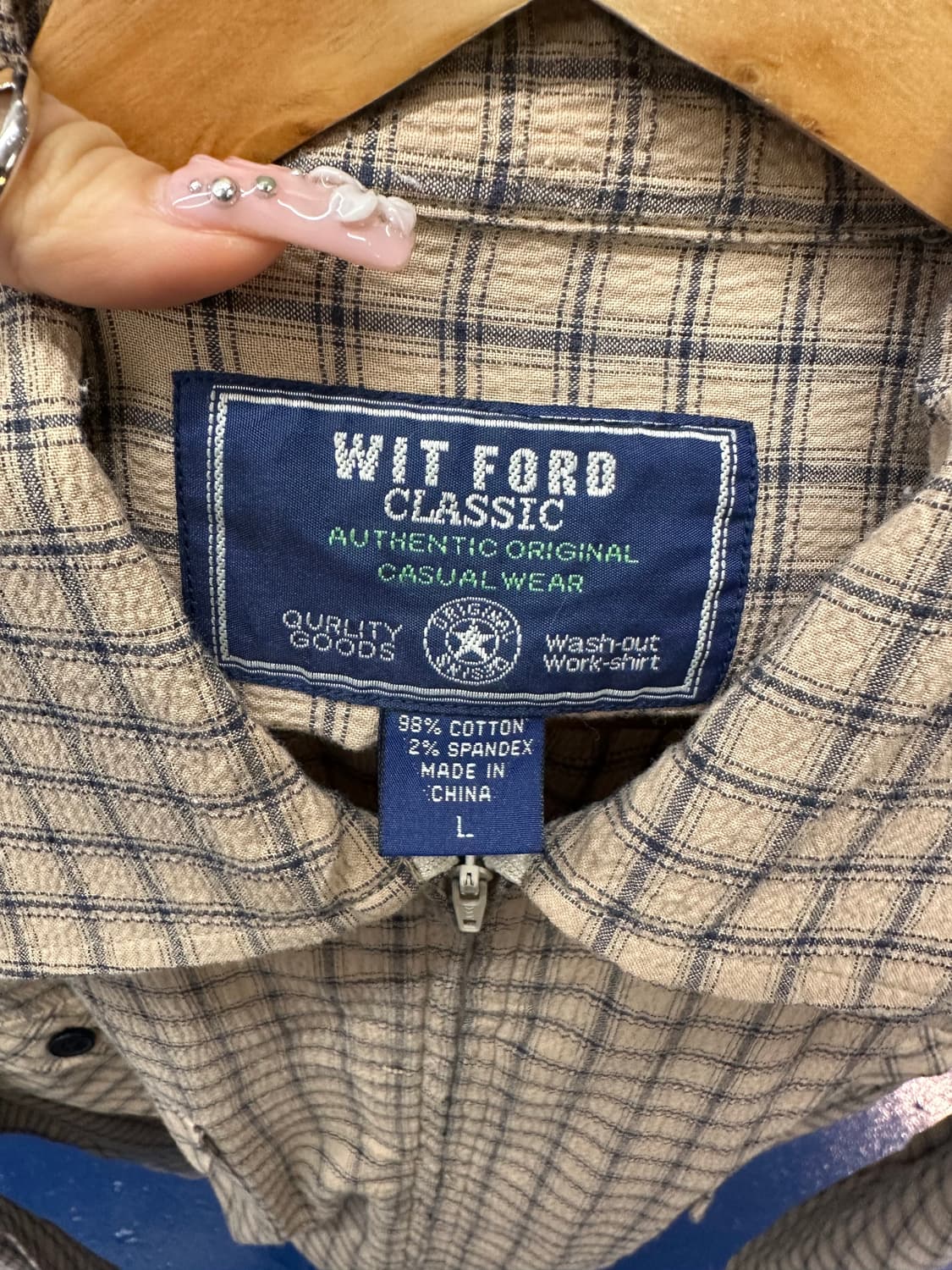 Wit ford 체크셔츠  상품이미지6