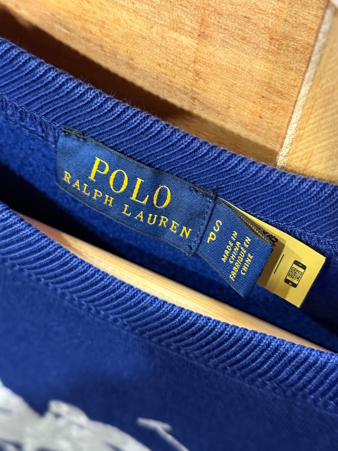 폴로 랄프로렌 네이비 빅로고 맨투맨 상품이미지3