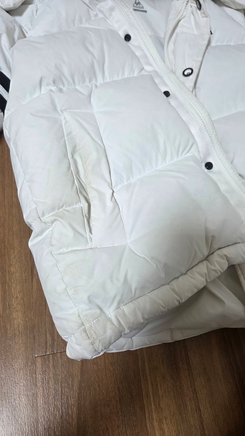 르꼬끄 화이트 구스다운 패딩 상품이미지6