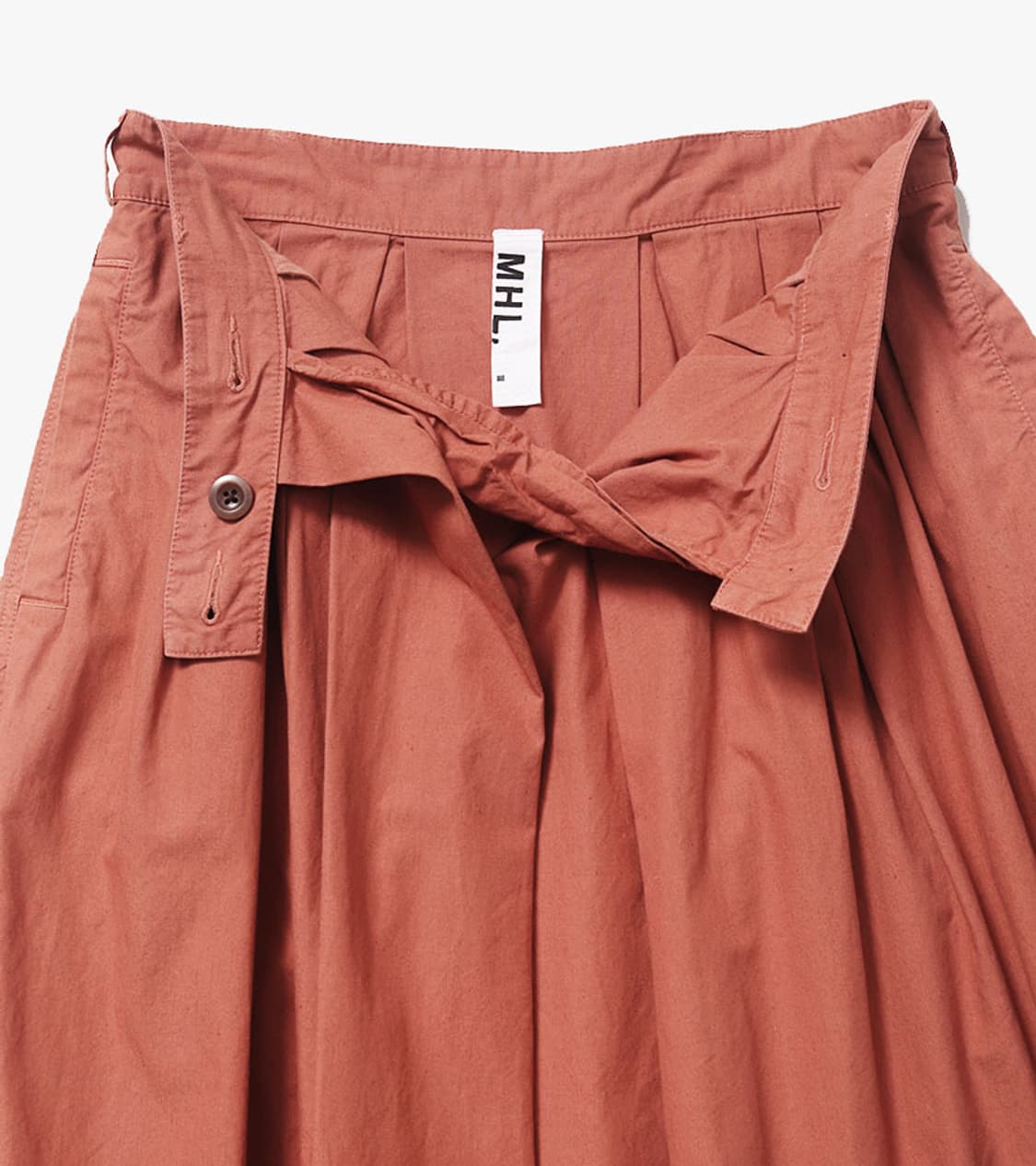MHL. - NATURAL DYE POPLIN SKIRT 상품이미지7