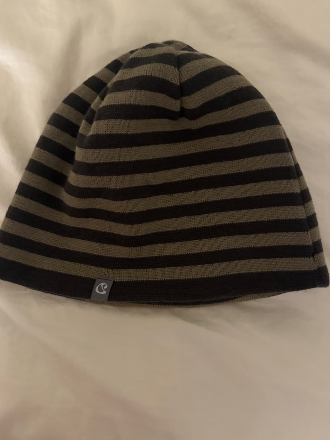 코이세이오 스트라이프 비니 브라운 상품이미지1