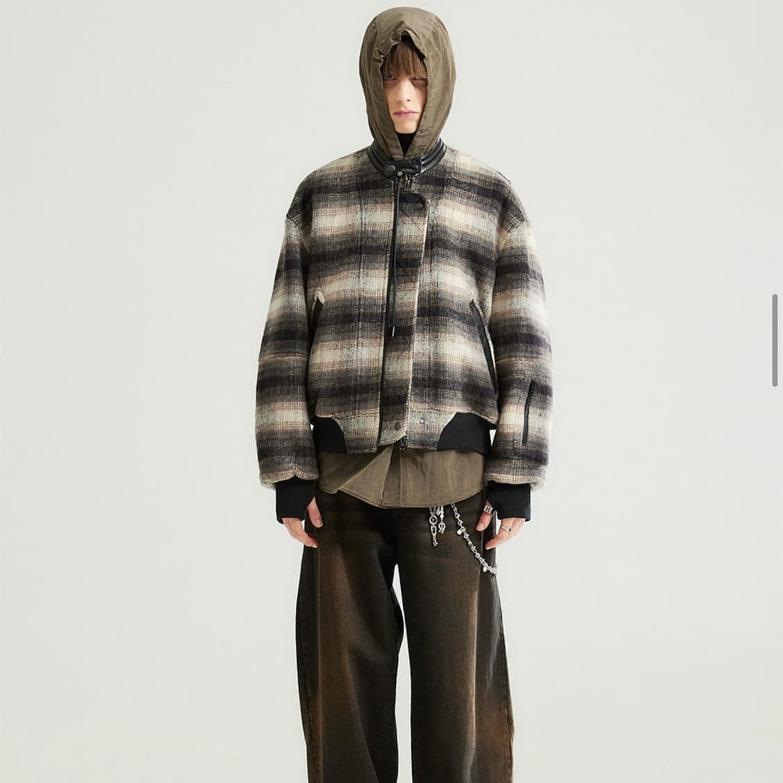 알렌느 3D 핑거홀 자켓 2사이즈 상품이미지2