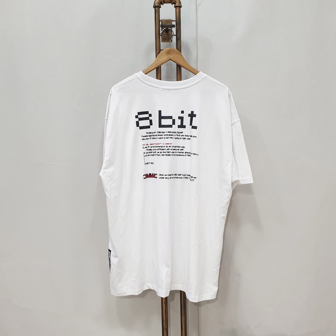 MMIC 오버핏 반팔 티셔츠 105이상 상품이미지3