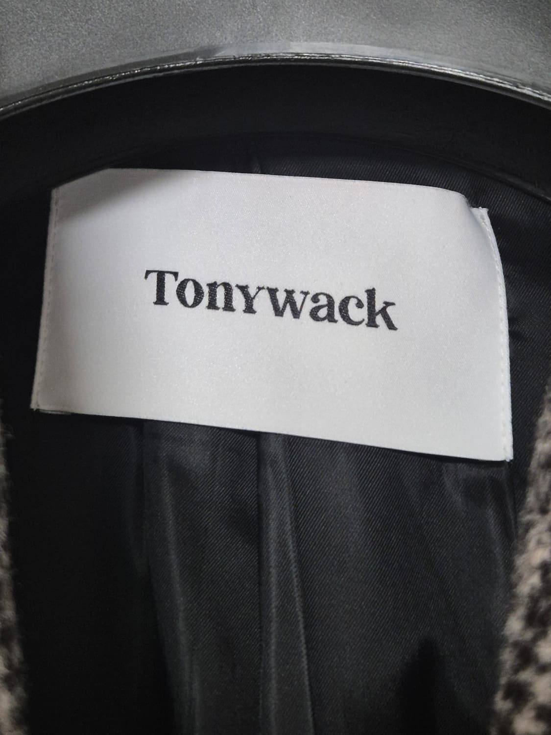 (M)토니웩 글렌체크 울 싱글 블레이저 브라운 상품이미지4