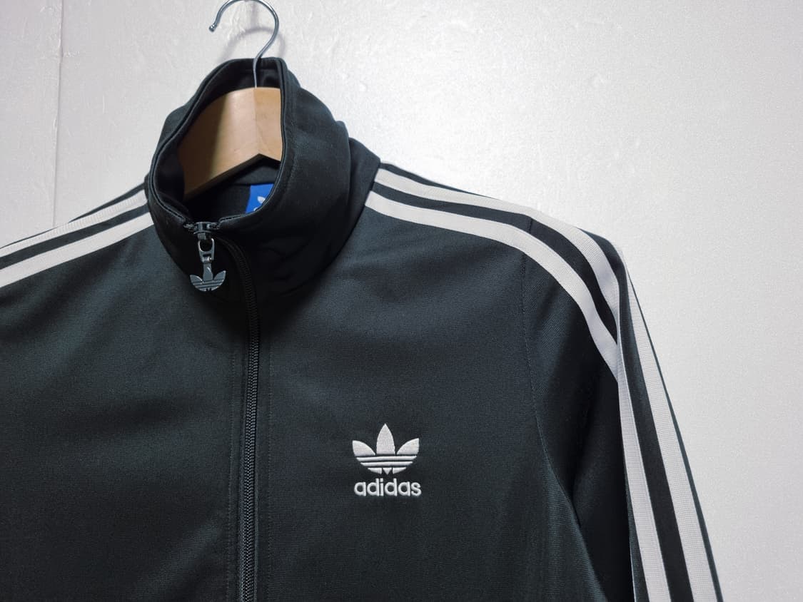 여성 아디다스 OG 불꽃 검정 파이어버드 트랙탑 져지 저지 블랙 검흰 상품이미지2