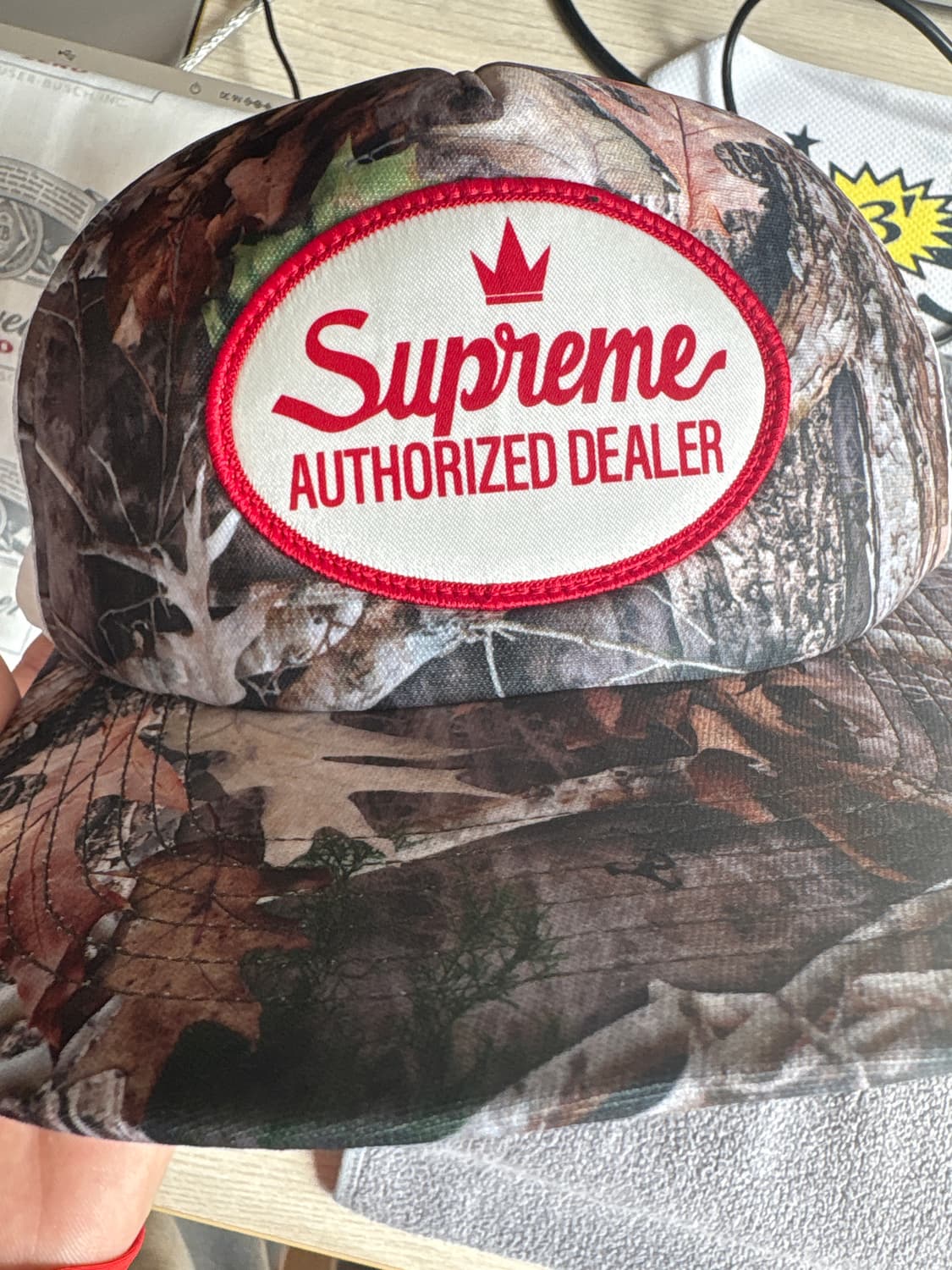 슈프림 메쉬 카모 모자 상품이미지3