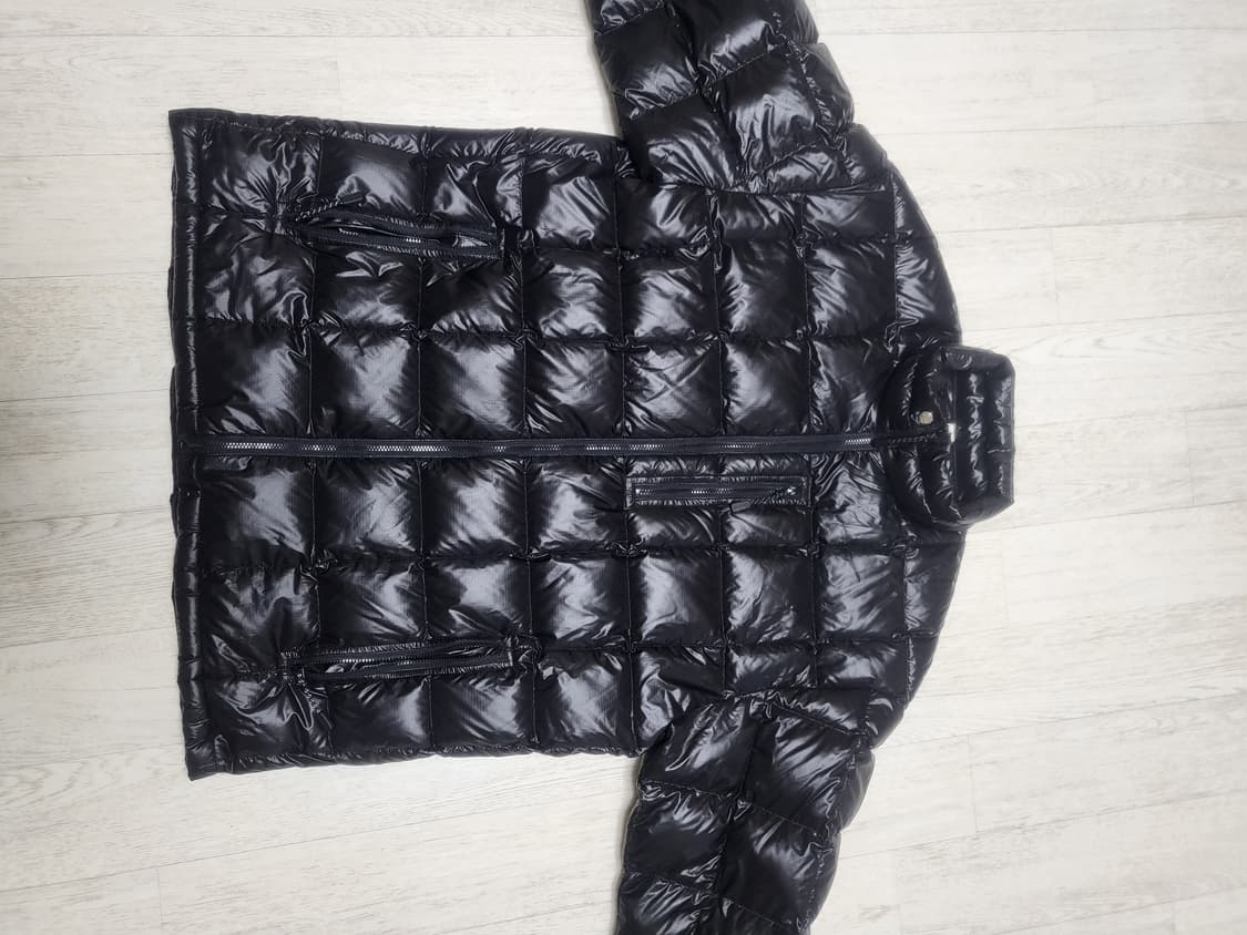 [L] 카키스 캠퍼 다운 자켓 블랙 상품이미지1