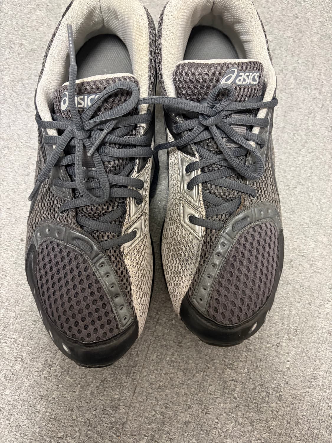 키코 아식스 젤소켓 인피니티 블랙 그레이  282.5 상품이미지3