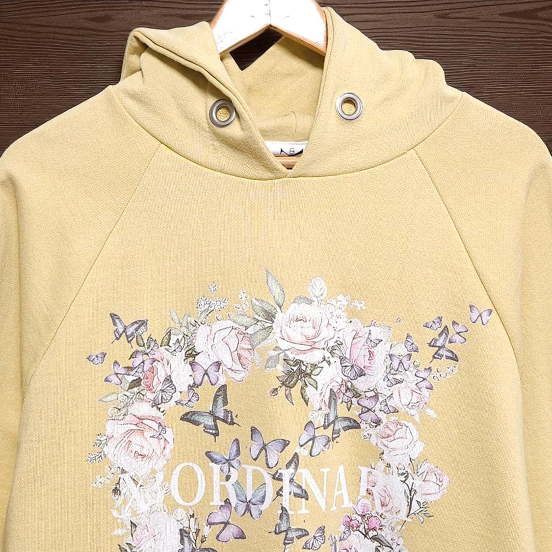 48)XORDINARY 엑스오디너리 플라워 오버핏 후드티 상품이미지2