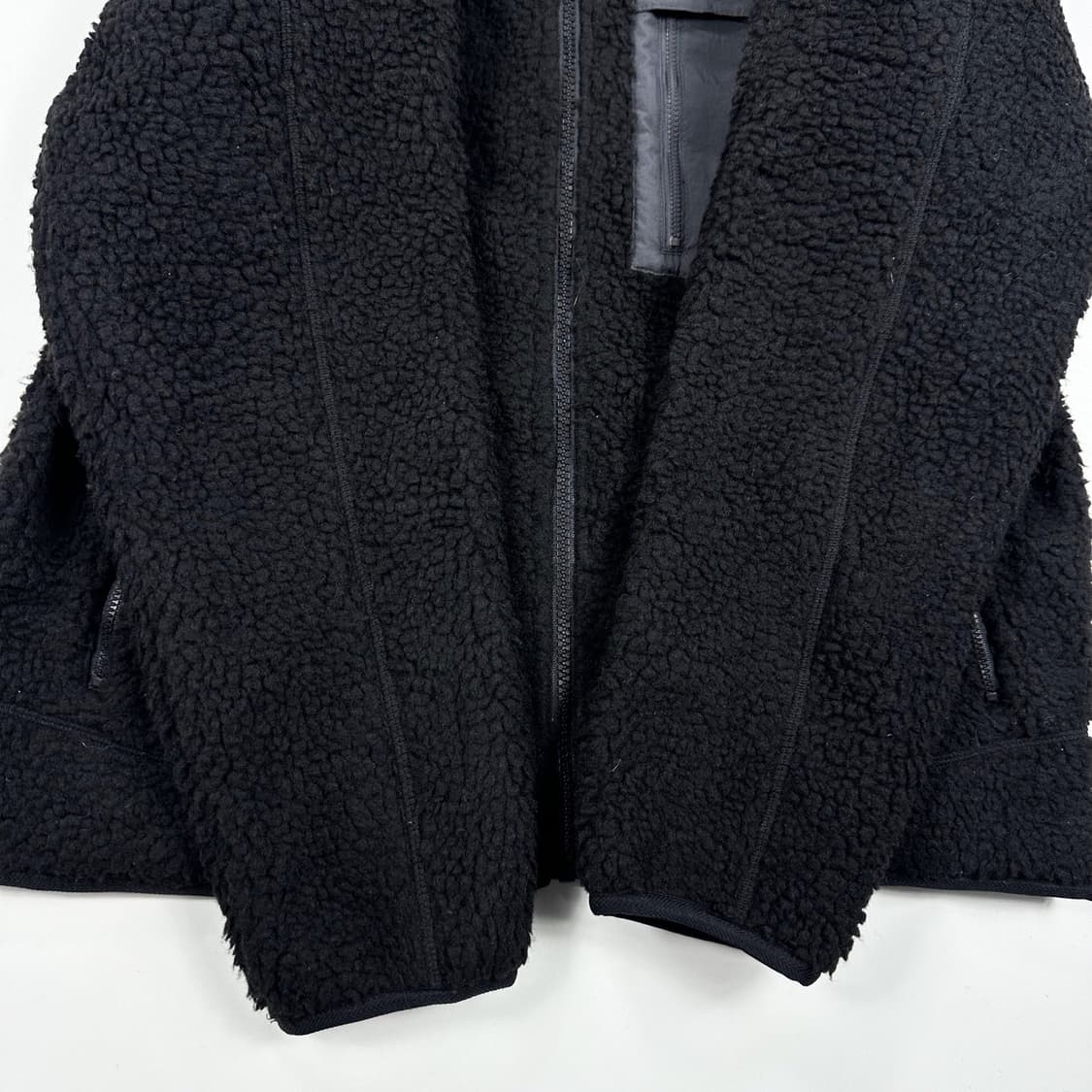 몽벨 마운틴 블랙 포켓 후리스 자켓 (M) 상품이미지4