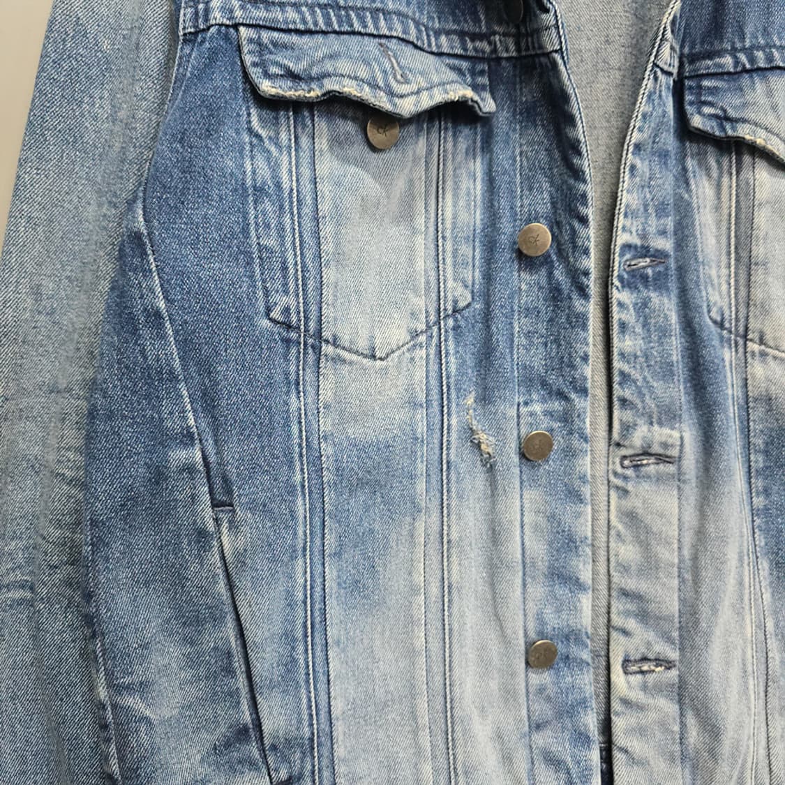 캘빈클라인진(Calvin Klein Jeans) 워싱 데님 자켓 M 상품이미지5