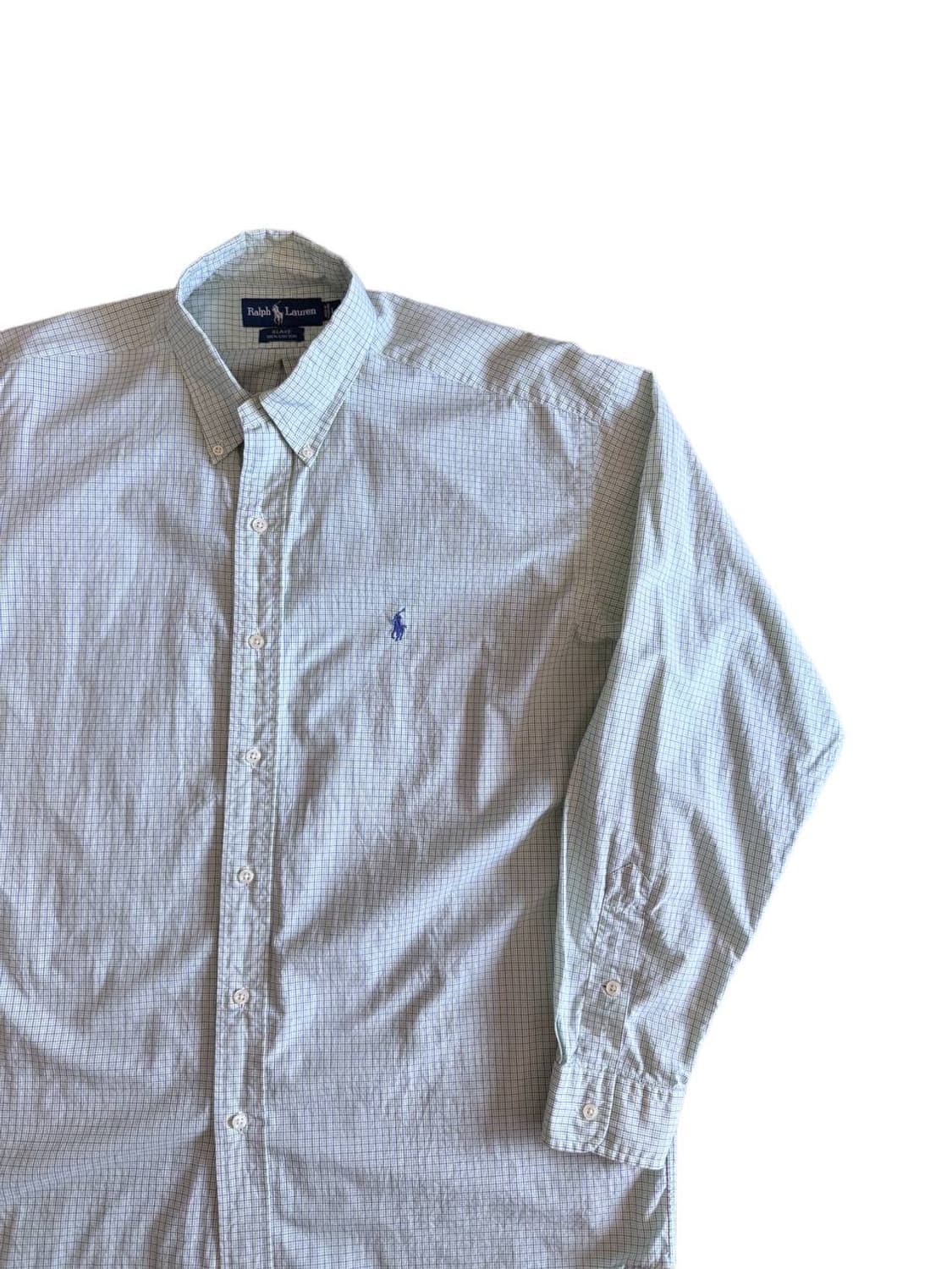 PRL button down gingham check shirts 상품이미지3