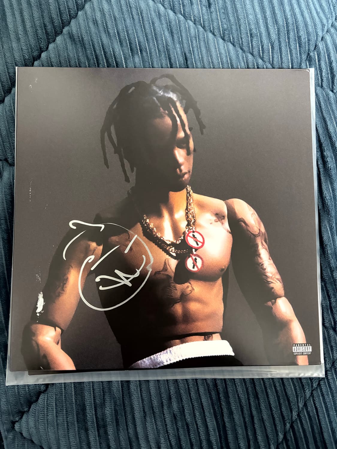 트래비스 스캇 로데오 친필 싸인 LP 상품이미지1