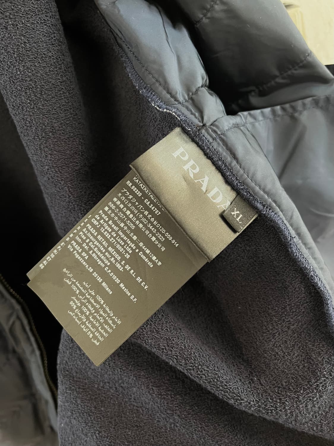 프라다 2016FW 패디드 후드 집업 상품이미지6