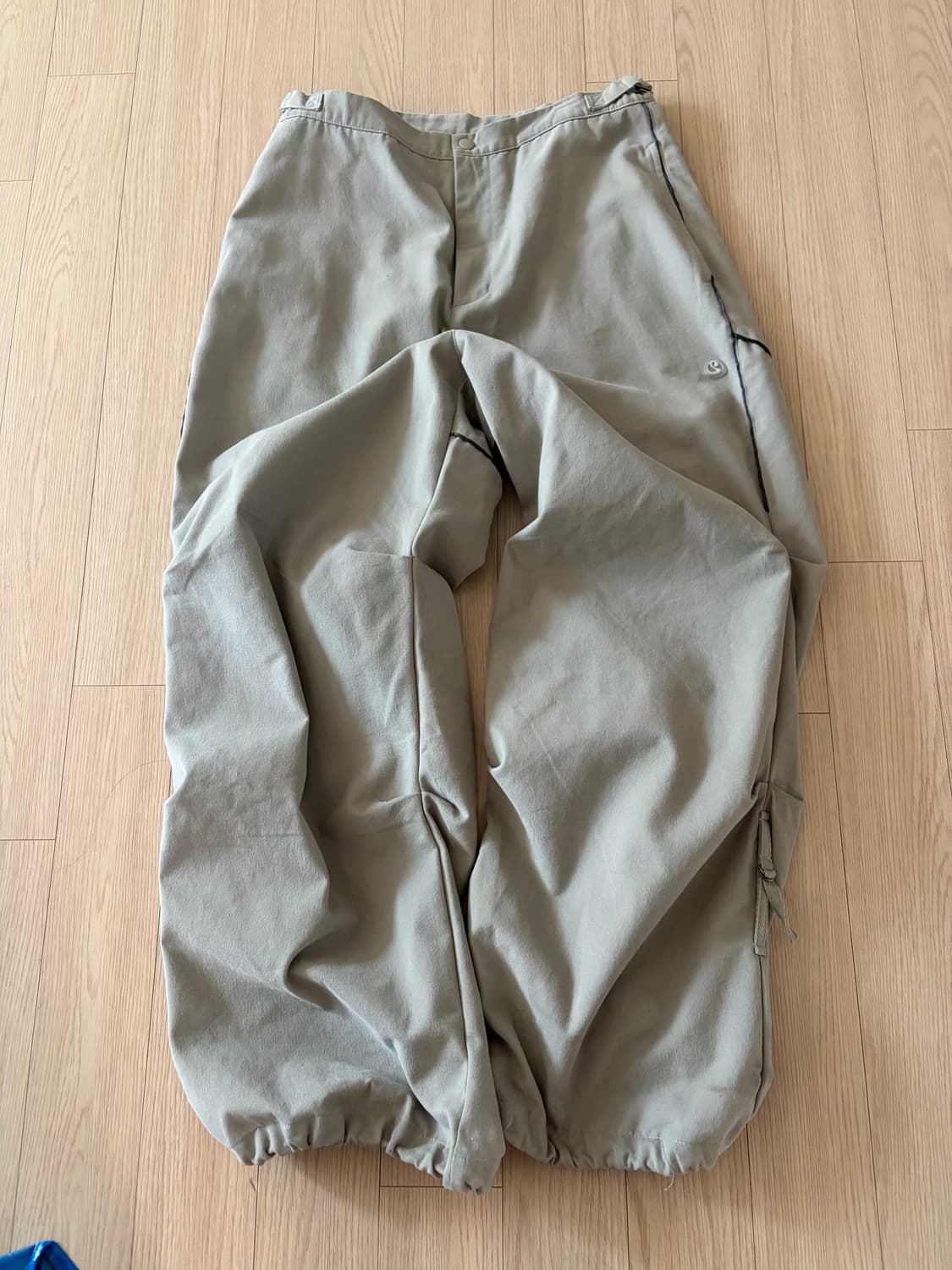 SOFT STRAP LINE PANTS BEIGE 상품이미지2