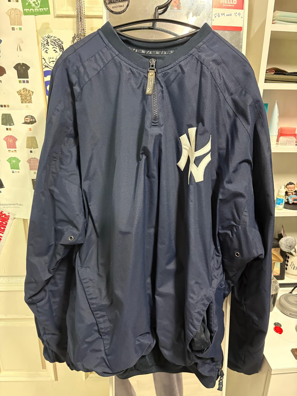 [XL] 마제스틱 뉴욕 양키스 웜업 상품이미지1