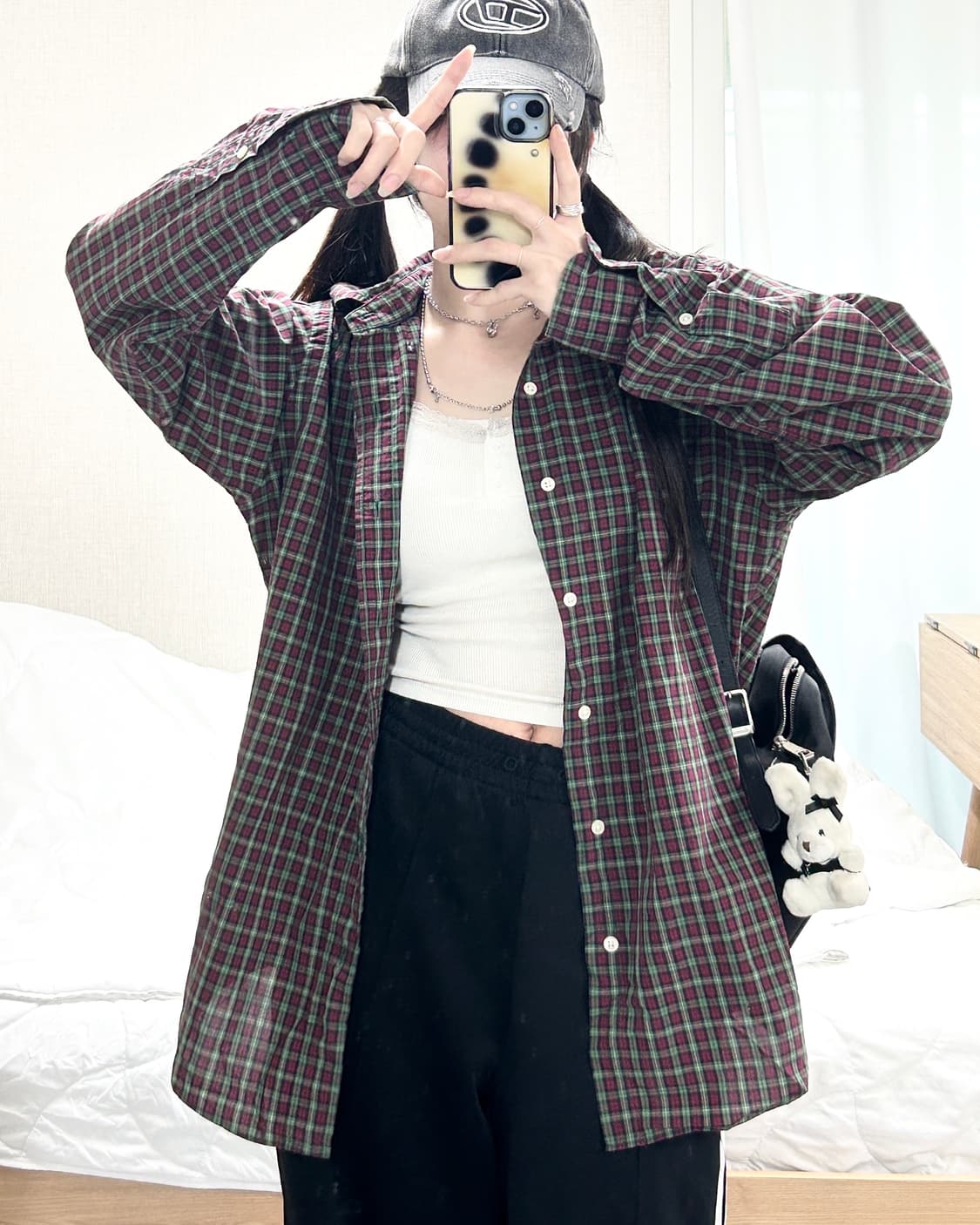 폴로 블랙포니 체크 셔츠 상품이미지5