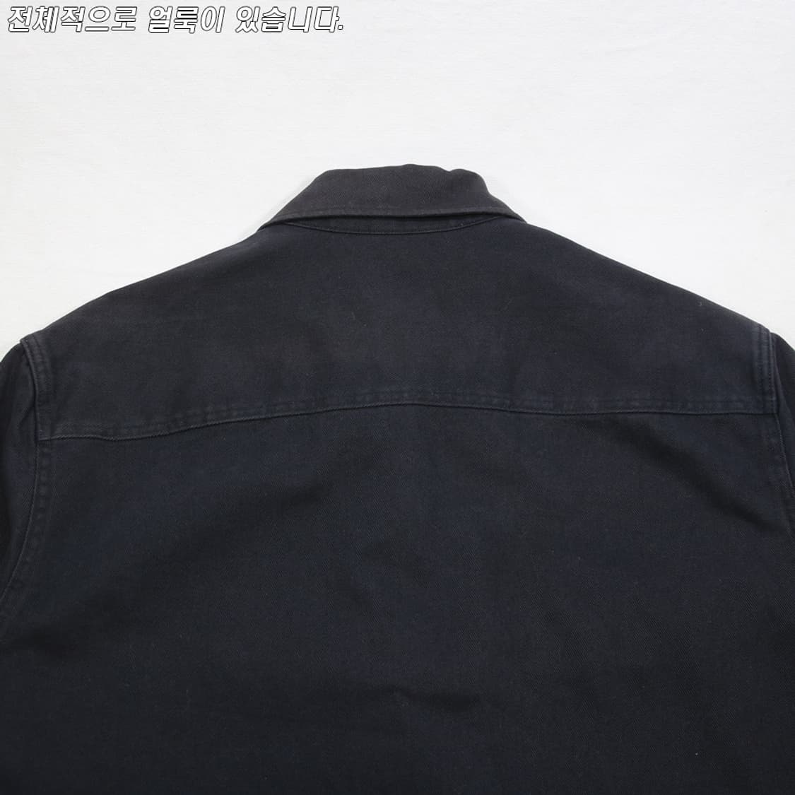 (착용컷) H&M 워크 집업 자켓 (남성용 100) 상품이미지10