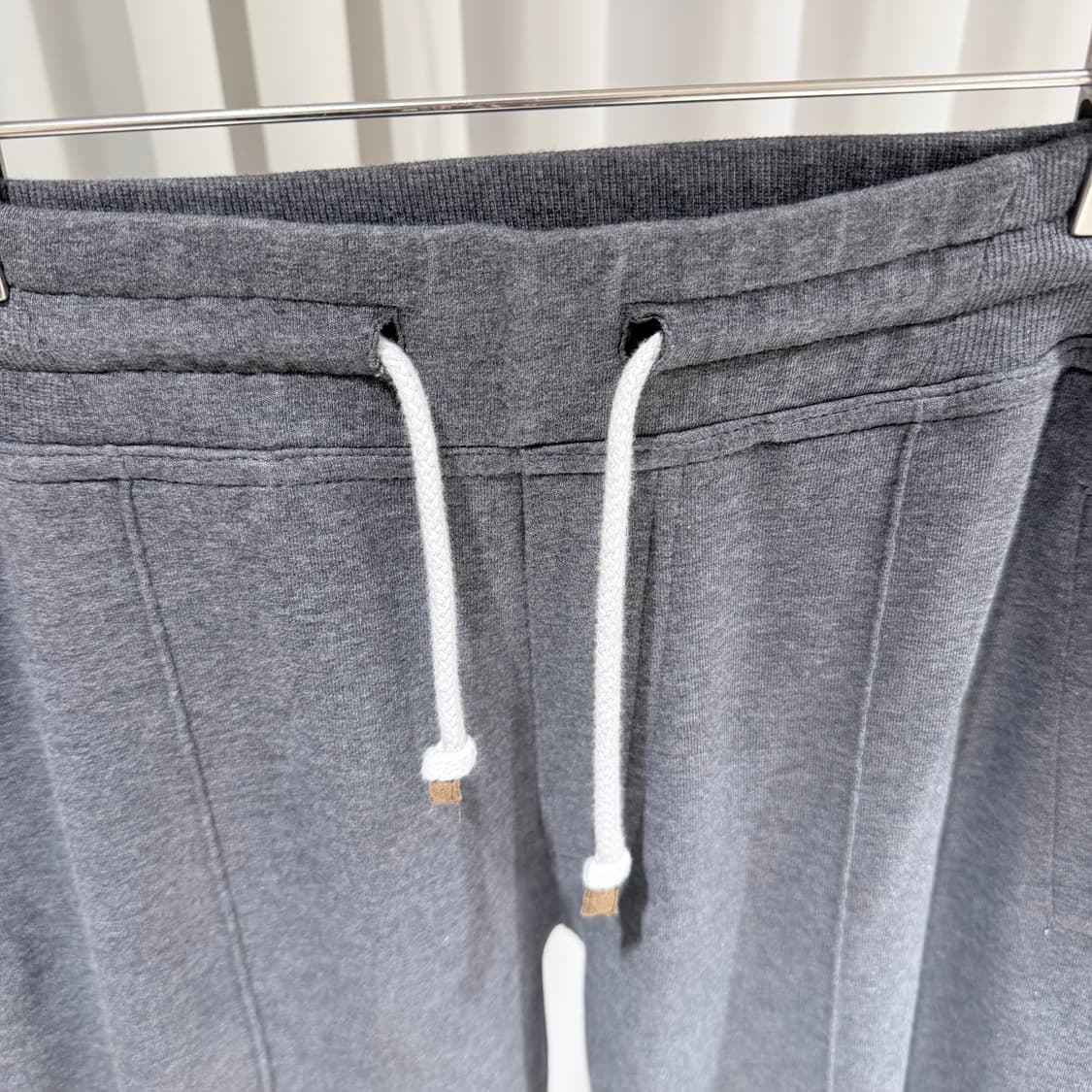 (A+/M) / 브루넬로 쿠치넬리 코튼 치노 트라우저 그레이 트레이닝팬츠 상품이미지4